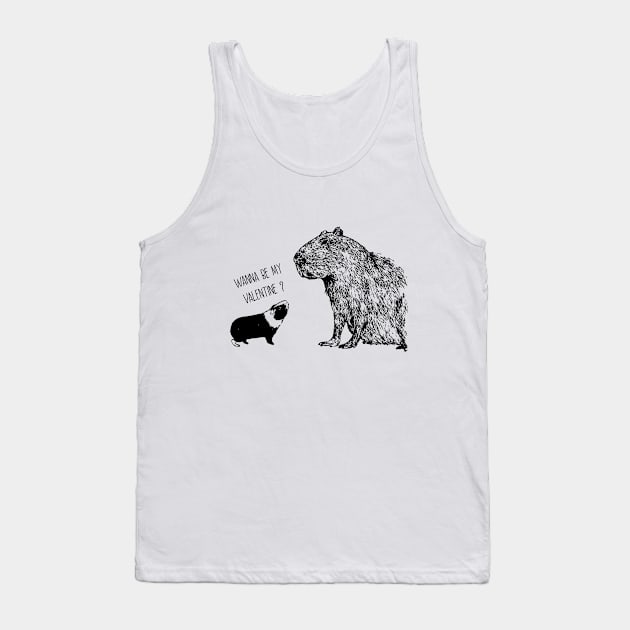 Wanna be my Valentine ? Tank Top by IGNORANTEES